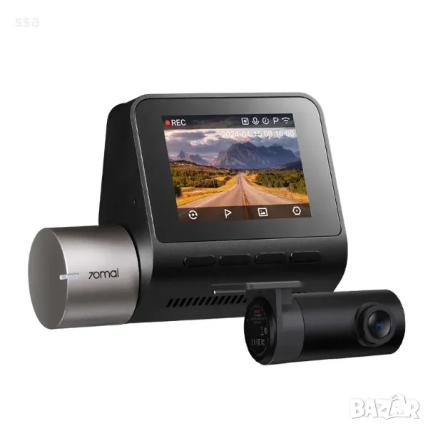 ВИДЕОРЕГИСТРАТОР 70mai Dash Cam HDR Set A510-1, Rear Cam in cluded , снимка 1