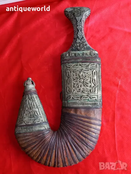 Стар Йеменски ХАНДЖАР , Кинджал Кама , Острие, снимка 1