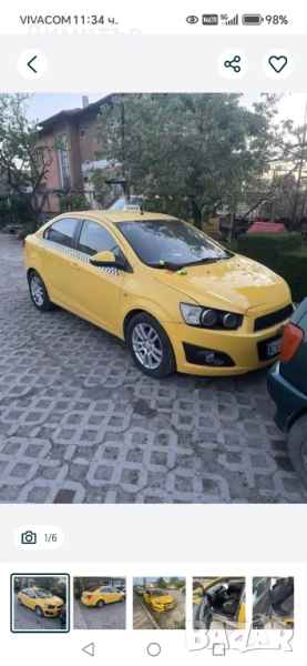 Шевтолет авео такси с газ 1.6 16 V, снимка 1