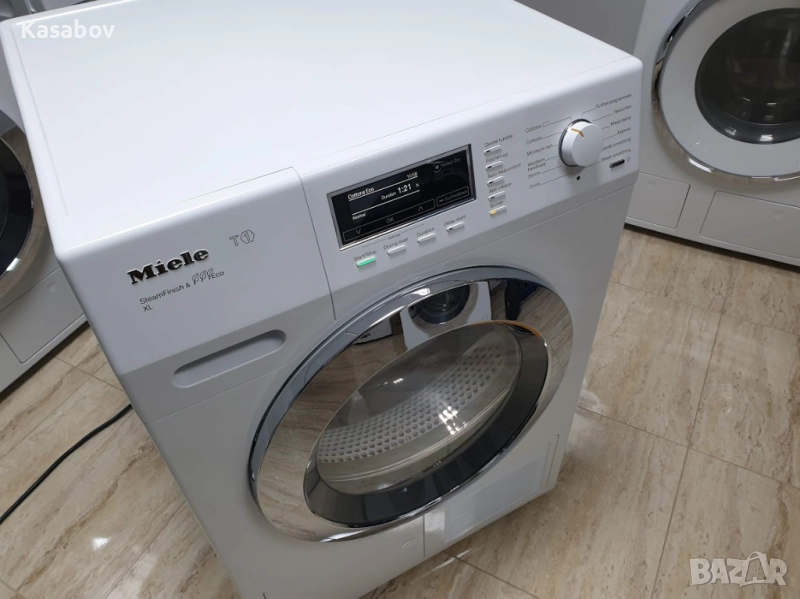 9кг Пара Miele Сушилня с термопомпа Миеле 12м Гаранция, снимка 1
