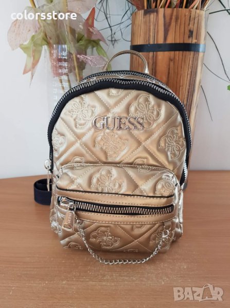 Дамска раница  Guess Gold IM204, снимка 1