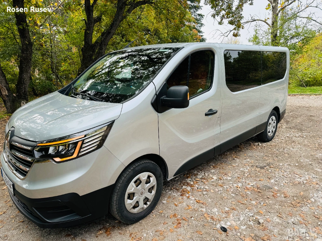 Отдавам пътнически бус Renault Trafic под наем, снимка 1
