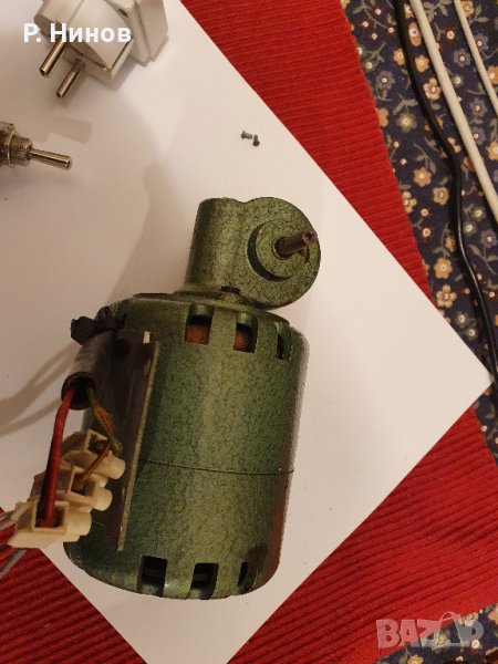 Монофазен ел.двигател 0.12 кW 50 оборота, снимка 1