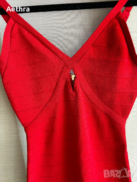 GUESS - къса червена рокля, снимка 1