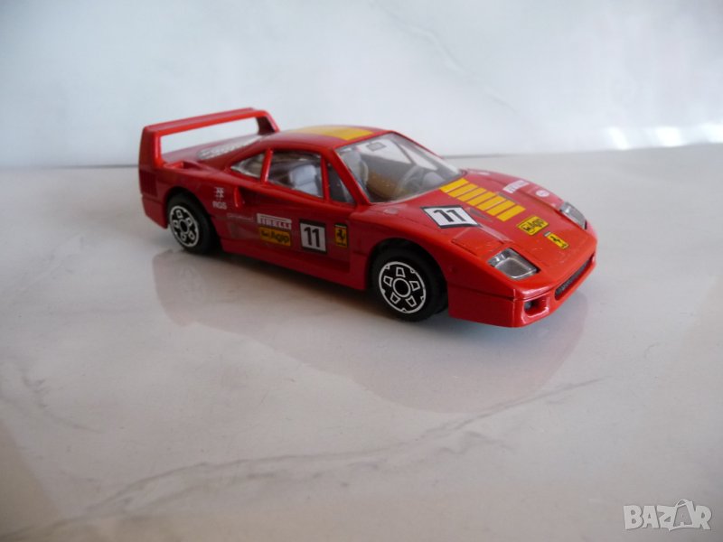 Ferrari F40 Bburago Ферари Ф40 колекционерска количка Италия, снимка 1