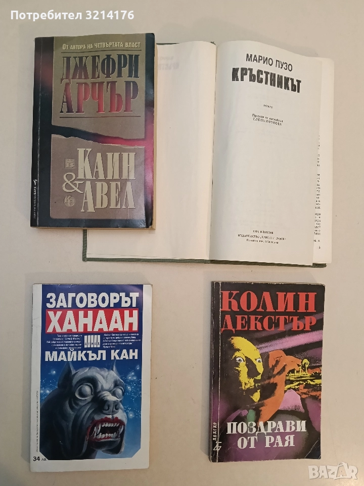 Заговорът Ханаан - Майкъл Кан, снимка 1