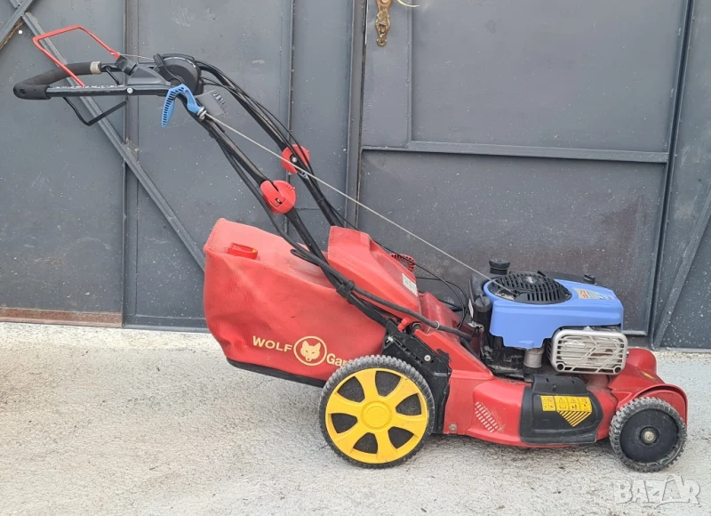 Бензинова самоходна косачка Wolf Garten BRIGGS STRATTON със стартер, снимка 1