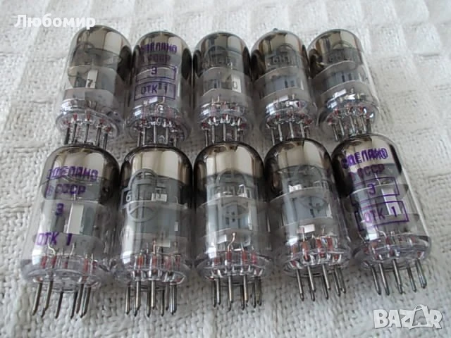 Радиолампи 6Н + 6Ф + 6Р  СССР - списък, снимка 1