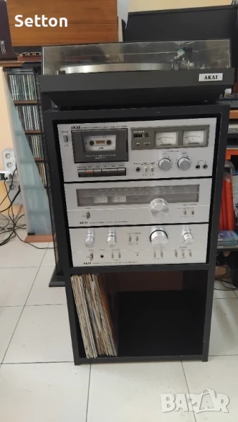AKAI AM-2250 / AT-2250 / CS-703D + шкаф, снимка 1