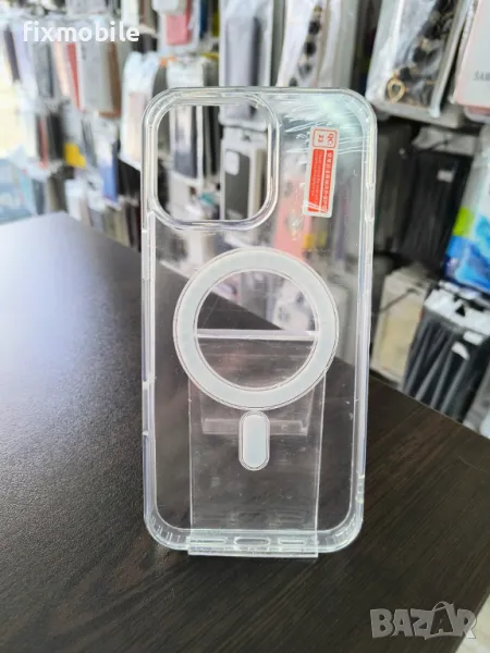 Apple iPhone 16 Pro Max Силиконов кейс Mag Cover, снимка 1