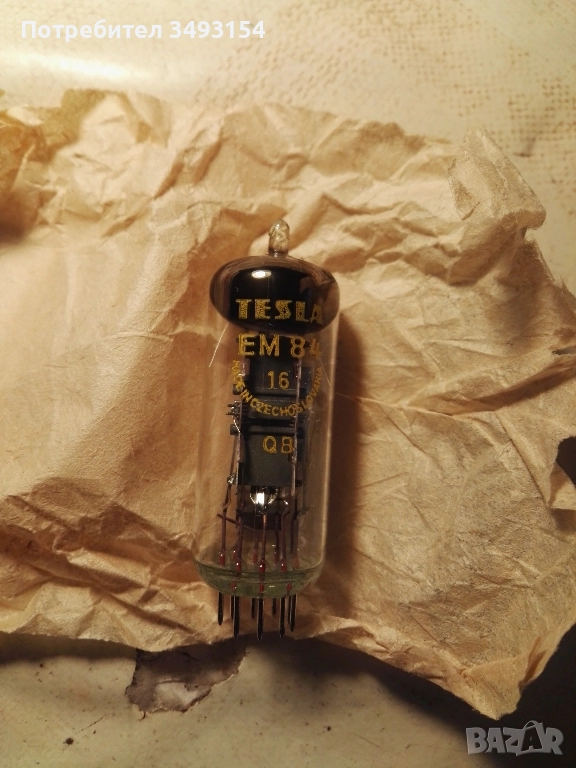 Радиолампа ЕМ84, снимка 1