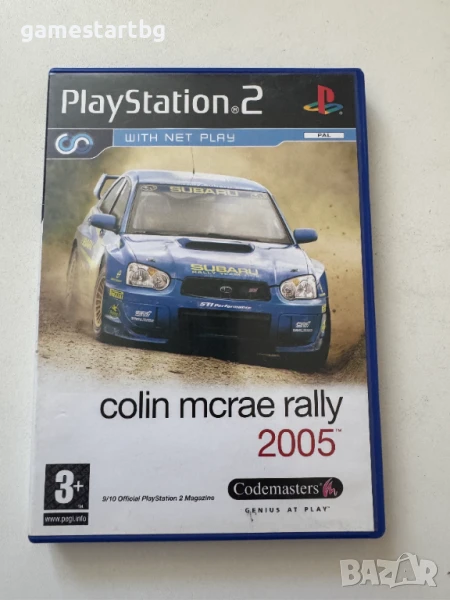 Colin McRae Rally 2005 за PS2, снимка 1