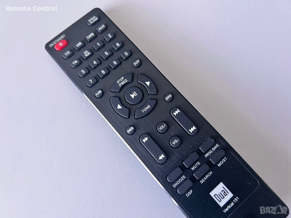 Дистанционно DUAL Vertical 151 (AUDIO SYSTEM), снимка 1