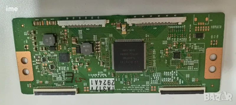 TCON Board 32/37/42/47/55FHD TM240 Ver0.4. Свален от Телевизор Philips 32PFL6007K/12, снимка 1