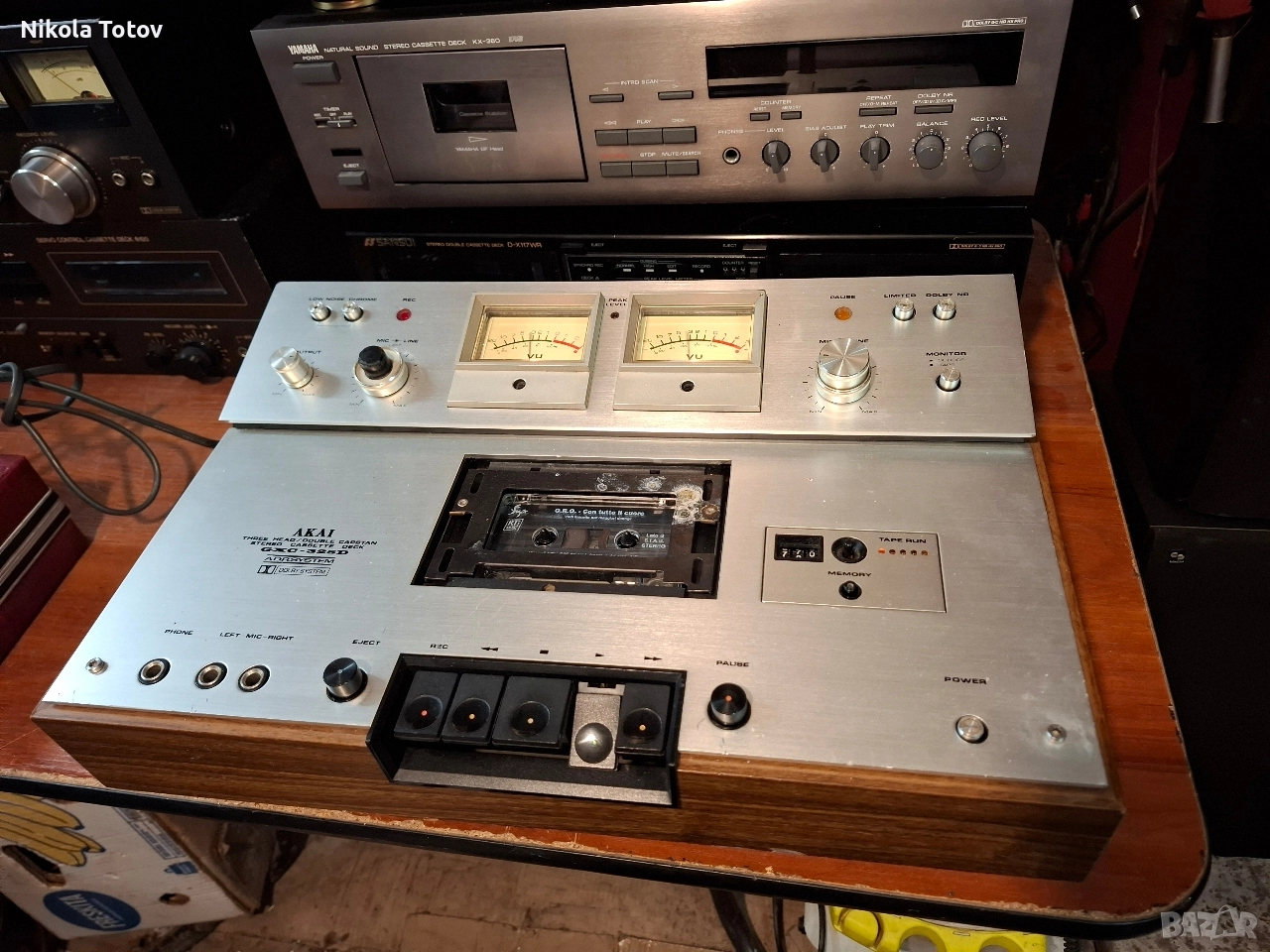 Продава се триглав дек Akai GXC-325D., снимка 1