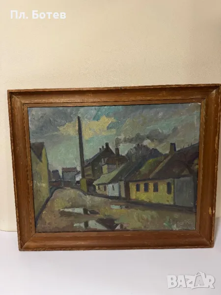 Стара маслена картина, снимка 1