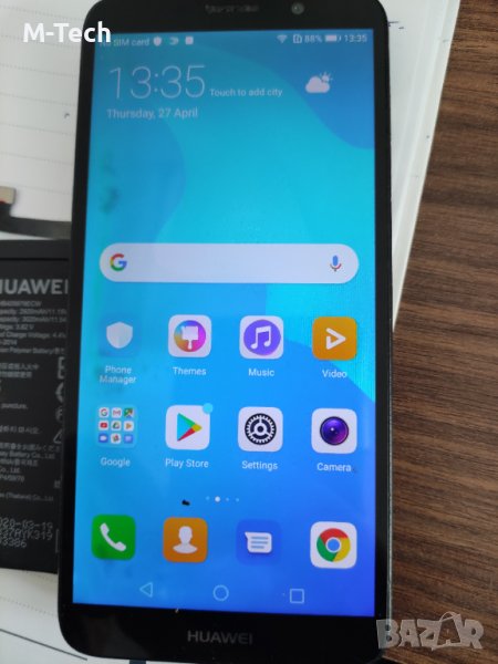 Huawei y5 2018 dra lx1 части основна платка дисплей звънец камера, снимка 1