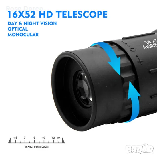 Промо! Водоустойчив Монокъл бинокъл далекоглед телескоп, снимка 1