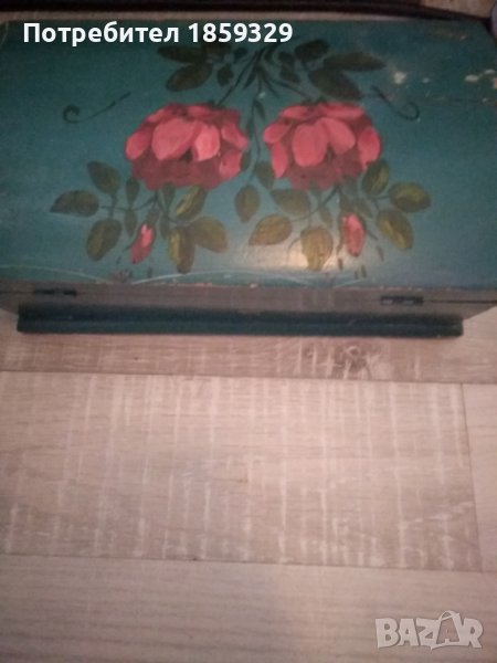Стара руска дървена кутийка , снимка 1