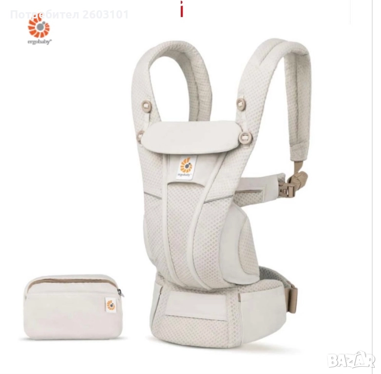Ергономична раница Ergobaby Omni Breeze, снимка 1