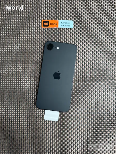 НОВ❗️ iPhone 16e Лизинг от 40лв/мес / Black ГАРАНЦИЯ❗️128Gb❗️ черен / изплащане, снимка 1