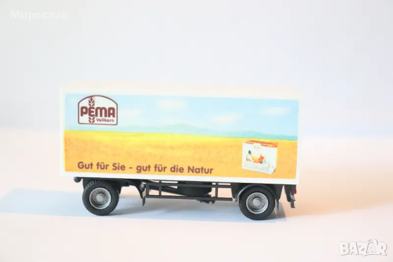 HERPA? WIKING? H0 1/87 РЕМАРКЕ КАМИОН МОДЕЛ КОЛИЧКА, снимка 1