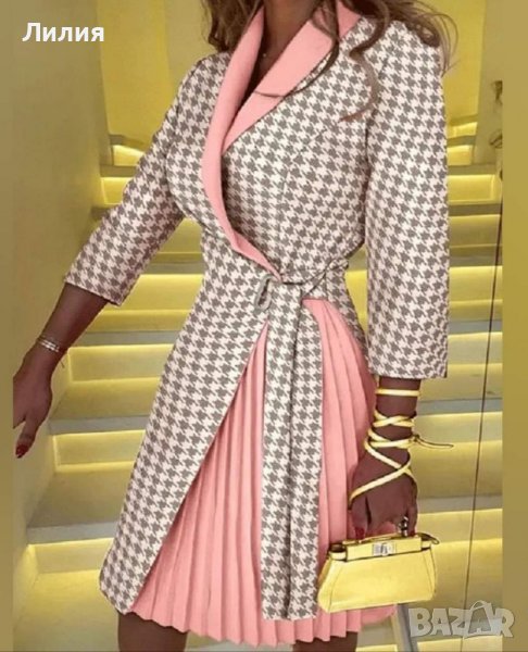 Елегантна дамска рокля , снимка 1