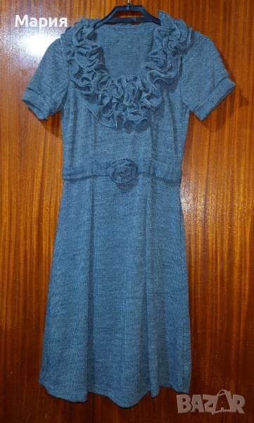 Рокля от фино плетиво, снимка 1