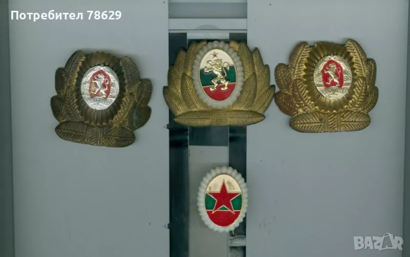 четири кокарди - бна, снимка 1