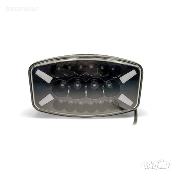 Нов Халоген 16 Led диода + DRL 12-24V, снимка 1
