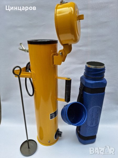 Сушилня електроди 220v и термос съхранение метал обшит, снимка 1