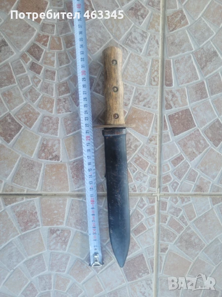 кама, кинжал, нож, каракулак, щик, тесак, окопен нож, снимка 1