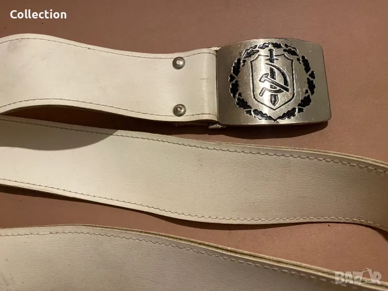 Соц. колан за униформа народна милиция КАТ, снимка 1