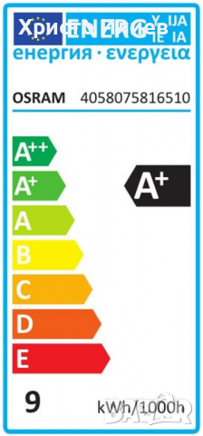 Osram LED Smart Лед Крушка Е27 8.5W Димируема Работи Philips Hue Бридж, снимка 4 - Крушки - 36371367