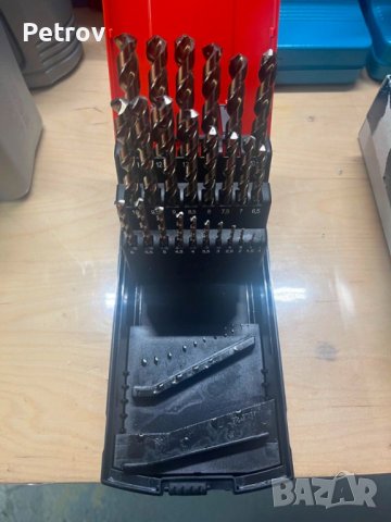 HOLEX - HSS DIN 338-Typ N - Germany - 25 броя Свредла PROFI-SET 1 - 13 mm/ЧИСТО НОВИ ВИСОКОКАЧЕСТВЕН, снимка 2 - Бормашини - 41091899