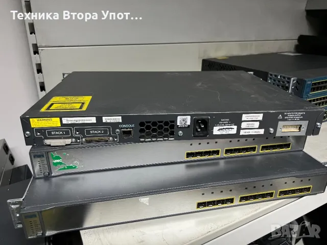 switch суич cisco 3750-12, снимка 3 - Суичове - 50318343