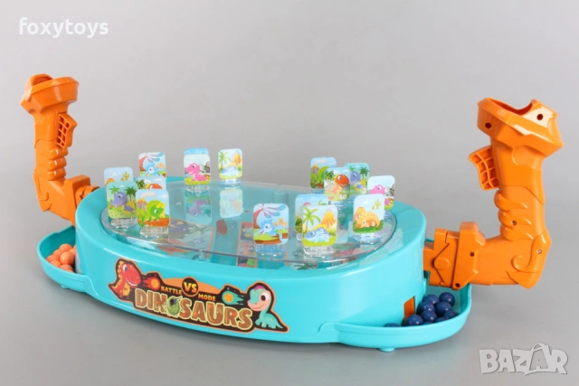 Битка Динозаври, събори мишените, топчета, снимка 2 - Игри и пъзели - 53123874