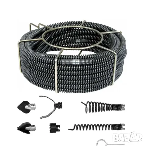 Нова спирала/пружина 22мм за каналопочистваща машина 14 метра 