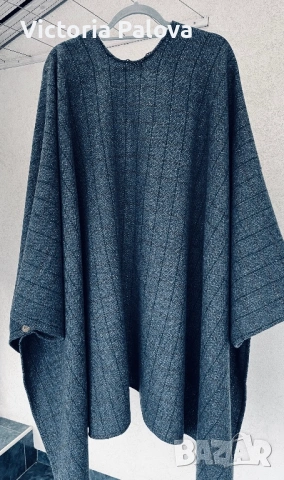 Дизайнерски кимоно- кейп от 100% вълна , снимка 15 - Други - 53216763