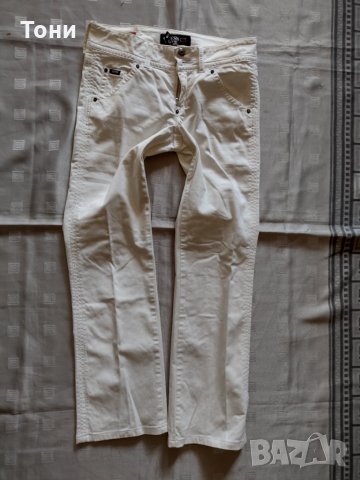 Бял панталон / дънки Guess
