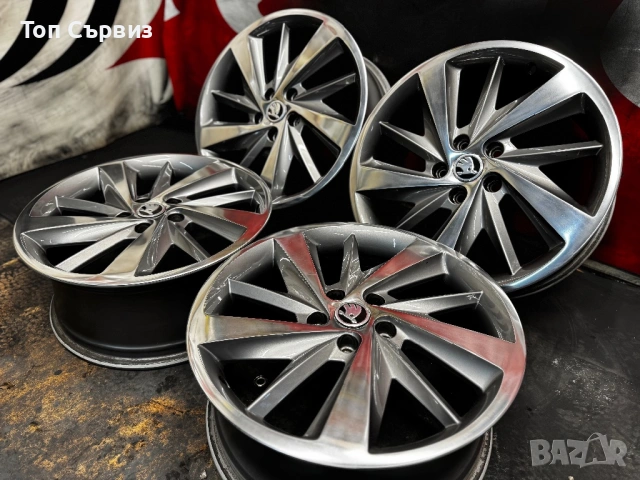 Алуминиеви джанти за Шкода ( Skoda ), 18 цола, 5х112, снимка 3 - Гуми и джанти - 53618882