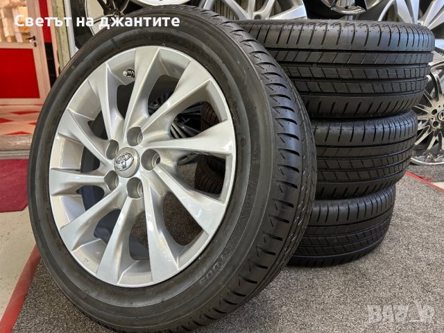 Джанти с Гуми 16 Цола 5х100  195/55/16 за Тойота Toyota Yaris 2022 Нови Оригинални , снимка 3 - Гуми и джанти - 41726689