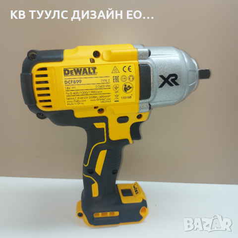 Акумулаторен гайковерт DEWALT DCF899N, снимка 2 - Други инструменти - 44575570