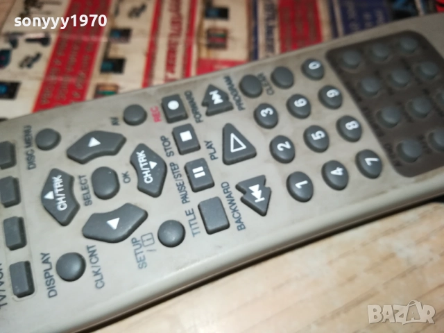 SANYO DVD/VCR COMBO REMOTE-ВНОС SWISS 2811251935, снимка 17 - Дистанционни - 52577725