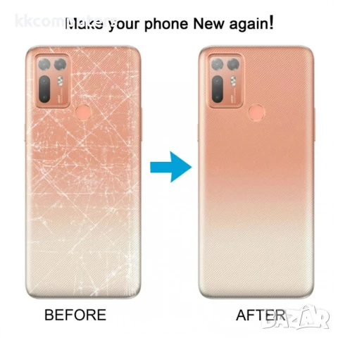 Оригинален Заден Капак със Стъкло за Камерата за HTC Desire 20+, снимка 2 - Резервни части за телефони - 50513901