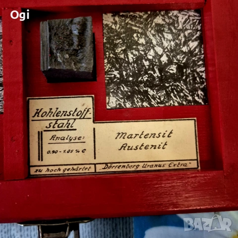 Оригинален немски учебен металографски комплект,JANUS, снимка 15 - Други машини и части - 53004827