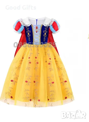Детска рокля на Снежанка, Детски Костюм на Снежанка, снимка 2 - Детски рокли и поли - 47672870