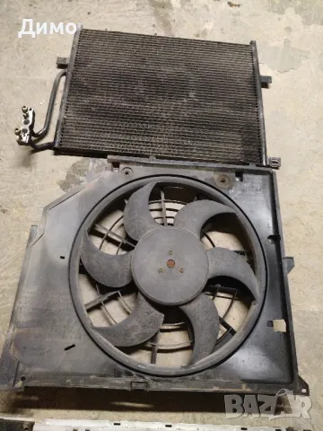радиатор климатик воден радиатор перка виско дифузьор бмв е46 bmw e46 318 143ks , снимка 3 - Части - 49239138