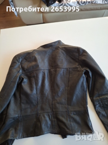 Кожено яке, снимка 3 - Якета - 52774841