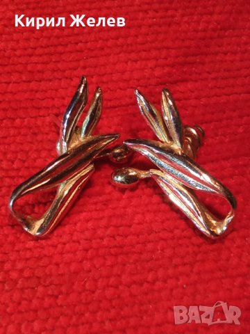 ПОСРЕБРЕНИ СТИЛНИ АРТ ОБЕЦИ от БЛАГОРОДНА СТОМАНА с ПЕЧАТ 925 КРАСИВИ ФЛОРАЛНИ 27903